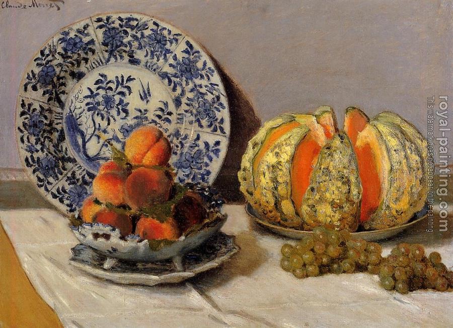 Claude Oscar Monet : Still Life with Melon II